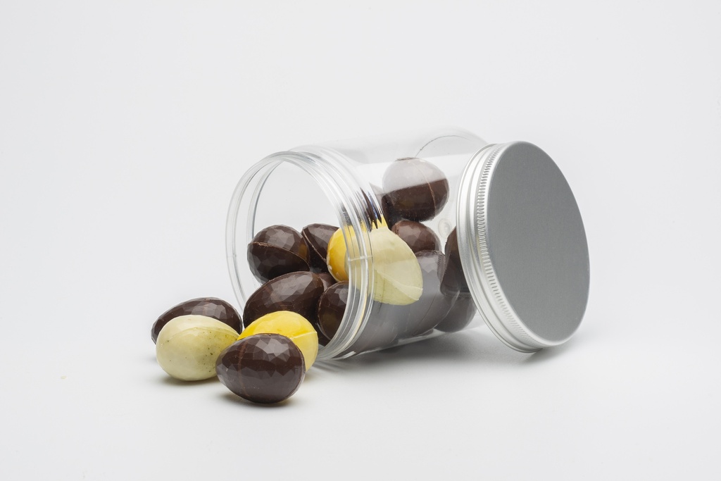 Gevulde klassieke paaseitjes 150g pot
