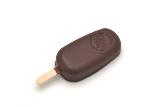 Ice cream pop chocolade karamel zeezout